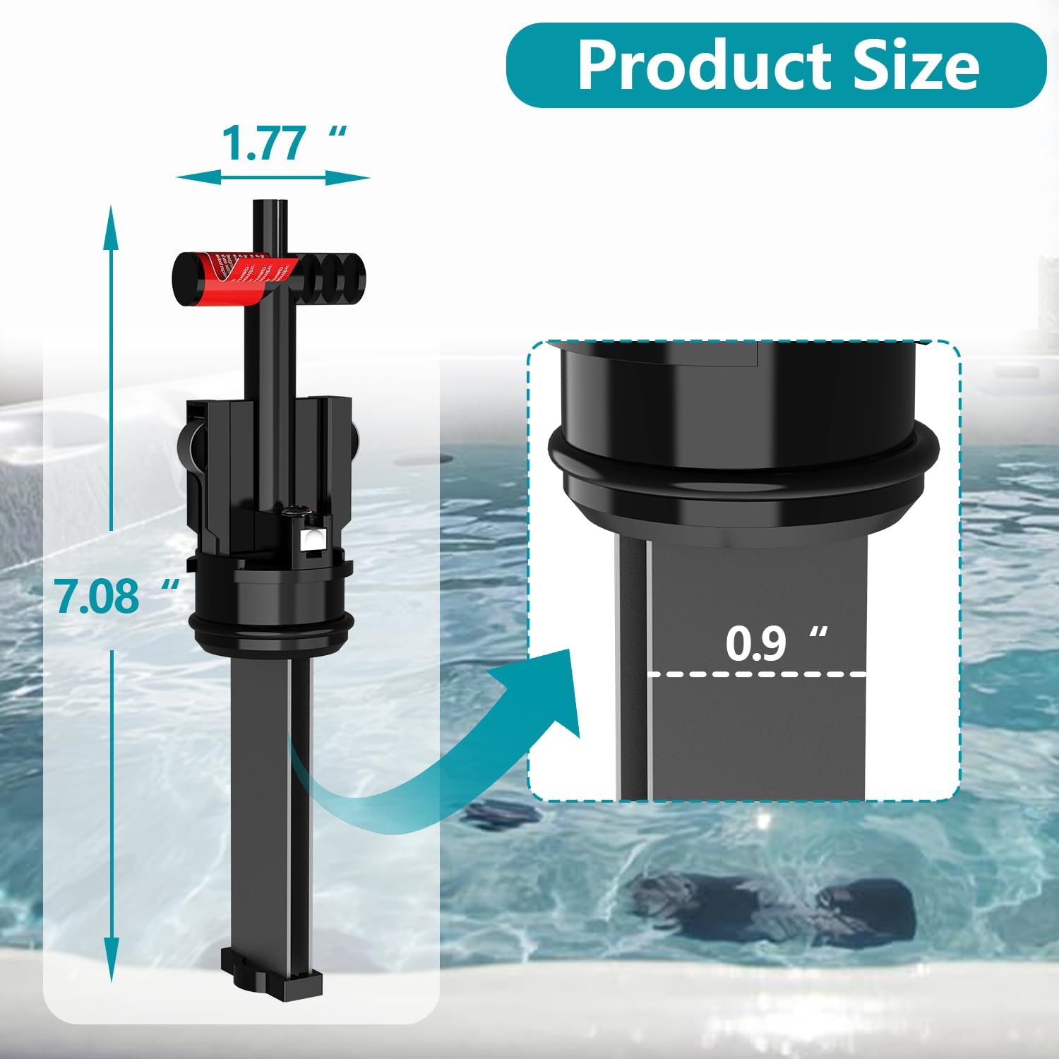 Hot Tub Salt System Cartridge, Hot Springs Salt Cartridge, Replacement Salt Water System Cartridge for Hot Spring or Caldera Spa, Fresh and Clear Water Feel, Gentler on Skin, 3 Pack