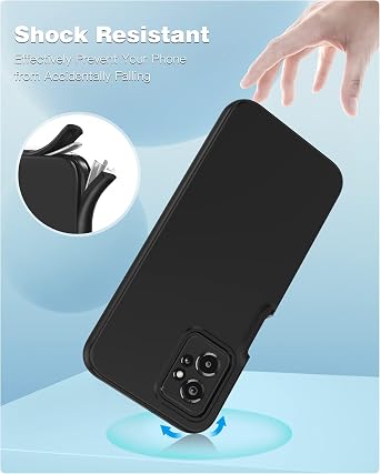 FNTCASE for Motorola Moto G-Power-5G 2023 Case: Moto G 5G 2023 Cell Phone Case - Protective Silicone Phone Cover Cases - Full Protection Matte Shockproof Rubber Mobile Covers