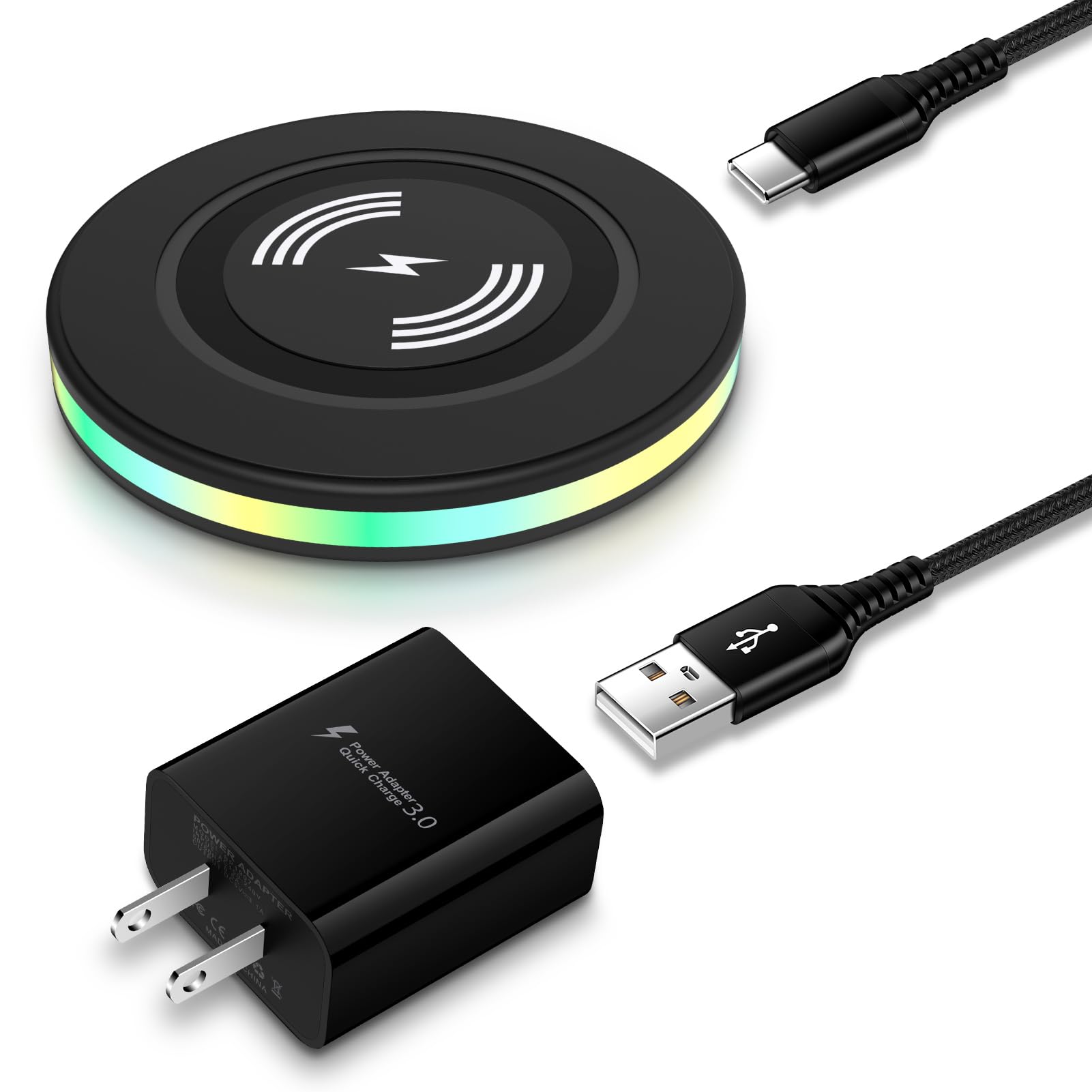 Chargeur sans fil pour Google Pixel 10 9 8 Pro, station de charge Android 15W - 8
