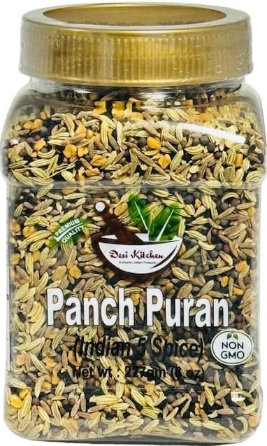 Desi Kitchen Panch Puran (Indian 5 Spice) 8 oz (227g) | Premium Quality | NON-GMO | Product of India