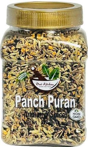 Desi Kitchen Panch Puran (Indian 5 Spice) 8 oz (227g) | Premium Quality | NON-GMO | Product of India