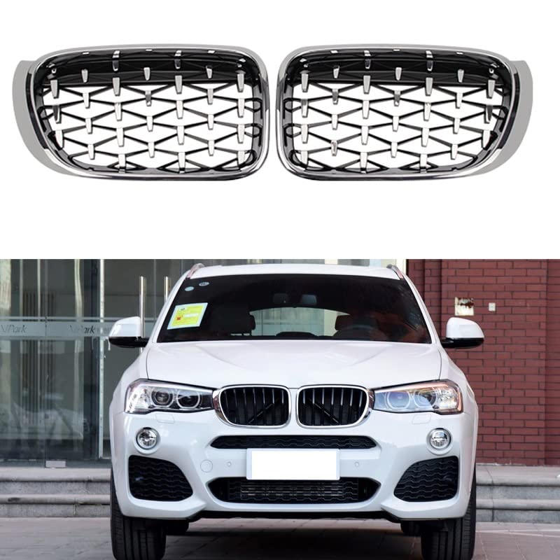 Grilles course calandre avant de qualité supérieure BMW X3 X4 - 6