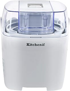Kitchenif Digital Ice Cream Sorbet Slush & Frozen Yoghurt Maker Machine White 1.5 ltr (1.5 Ltr) Price In India