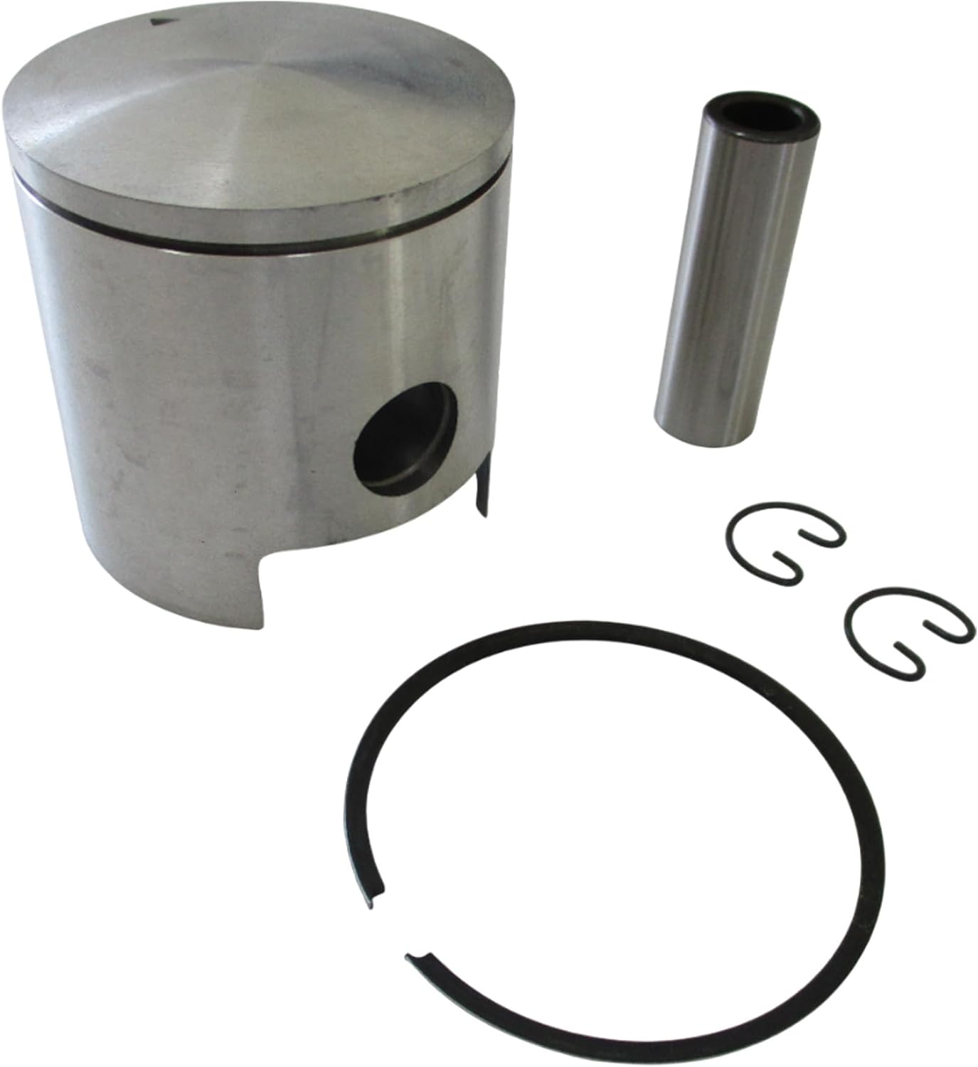 Asaki Piston Kit 09-710-01 3084240 Compatible with Snowmobile Polaris Indy 440 Sport/XCF Oversize 0.25 with Ring