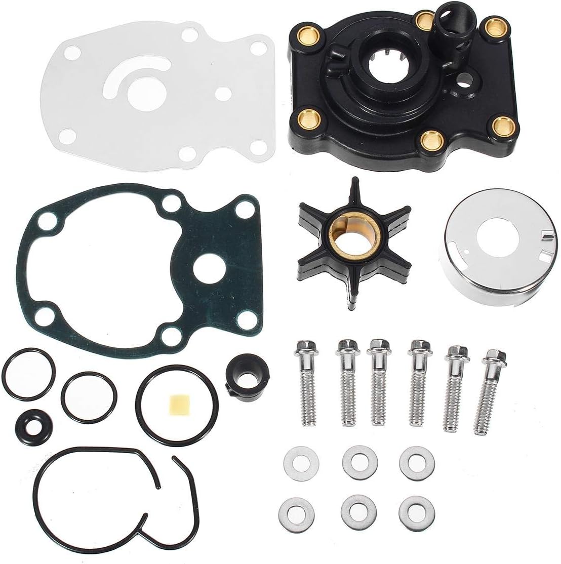 WATER PUMP IMPELLER KIT for EVINRUDE JOHNSON 20 25 30 35 HP REPLACEMENT FOR 393630 395289 393632 328755 SIERRA 18-3382