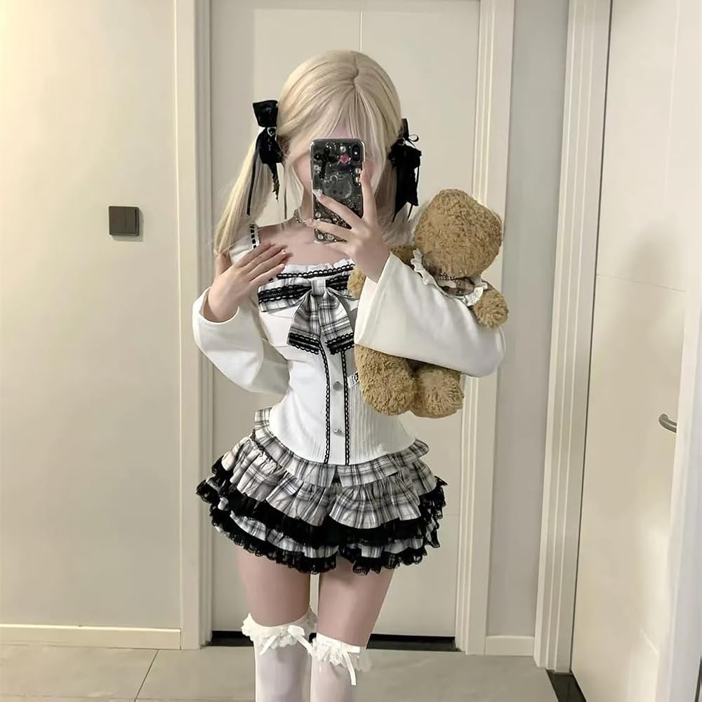 美品激レアHjellyトップス赤チェックh.naotoゴスロリミサミサ地雷系 美品激レアHjellyトップス赤チェックh.naotoゴスロリミサミサ