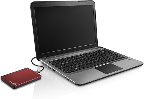 Miniatura 7 de Seagate Backup Plus Slim Portátil (1TB) USB 3.0 2.5" Disco Duro Externo - Rojo