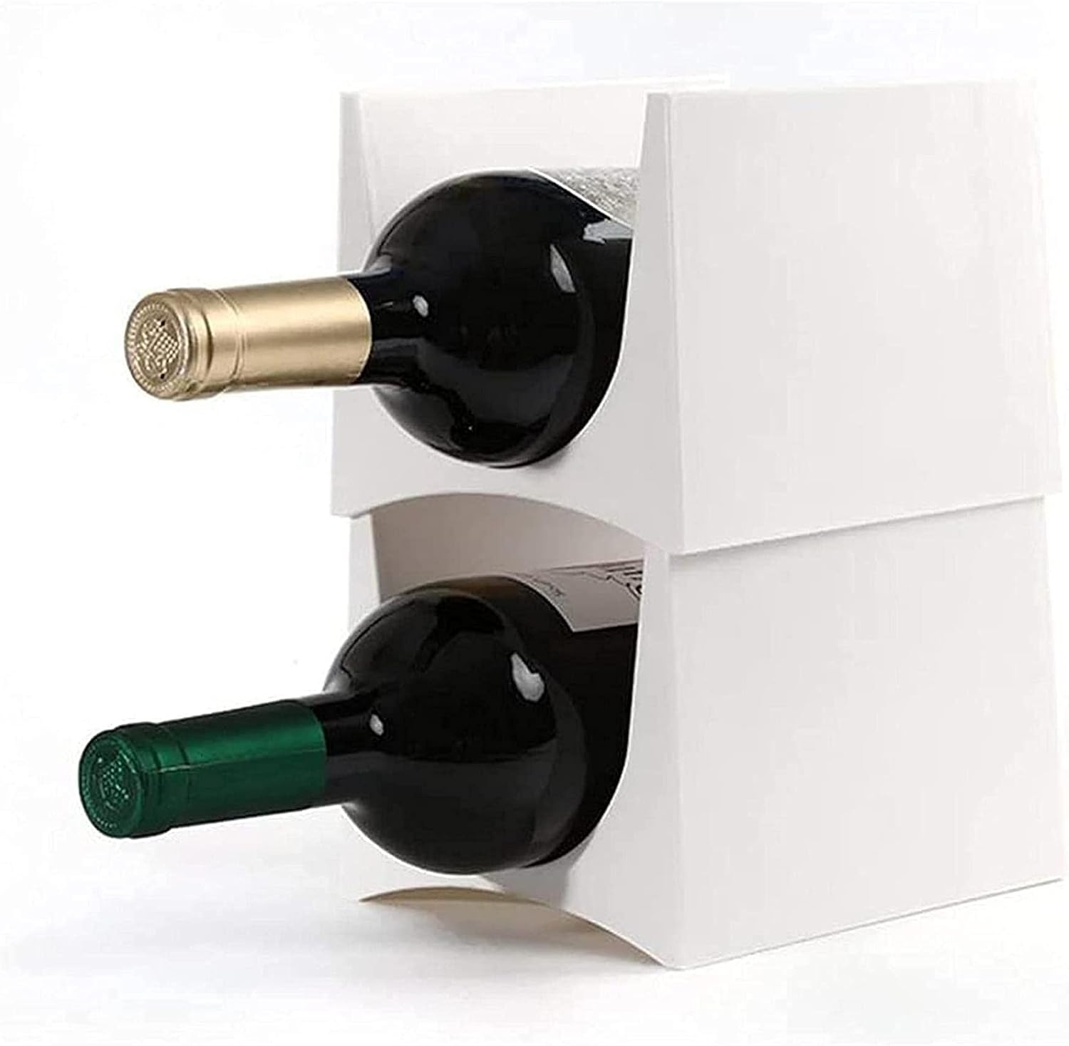 Wine Racks Wine Bottle Holder Tabletop Free Standing Wine Rack for Home Decor Great Gift Unique Design
