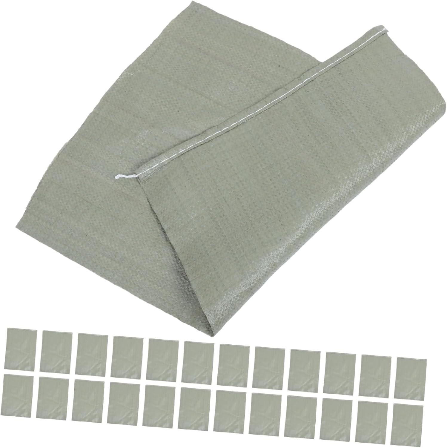 ABOOFAN 50Pcs Heavy Duty Laundry Bags Reusable Storage Tote for Moving Household and Use Versatile for Long Term Storage and Transport