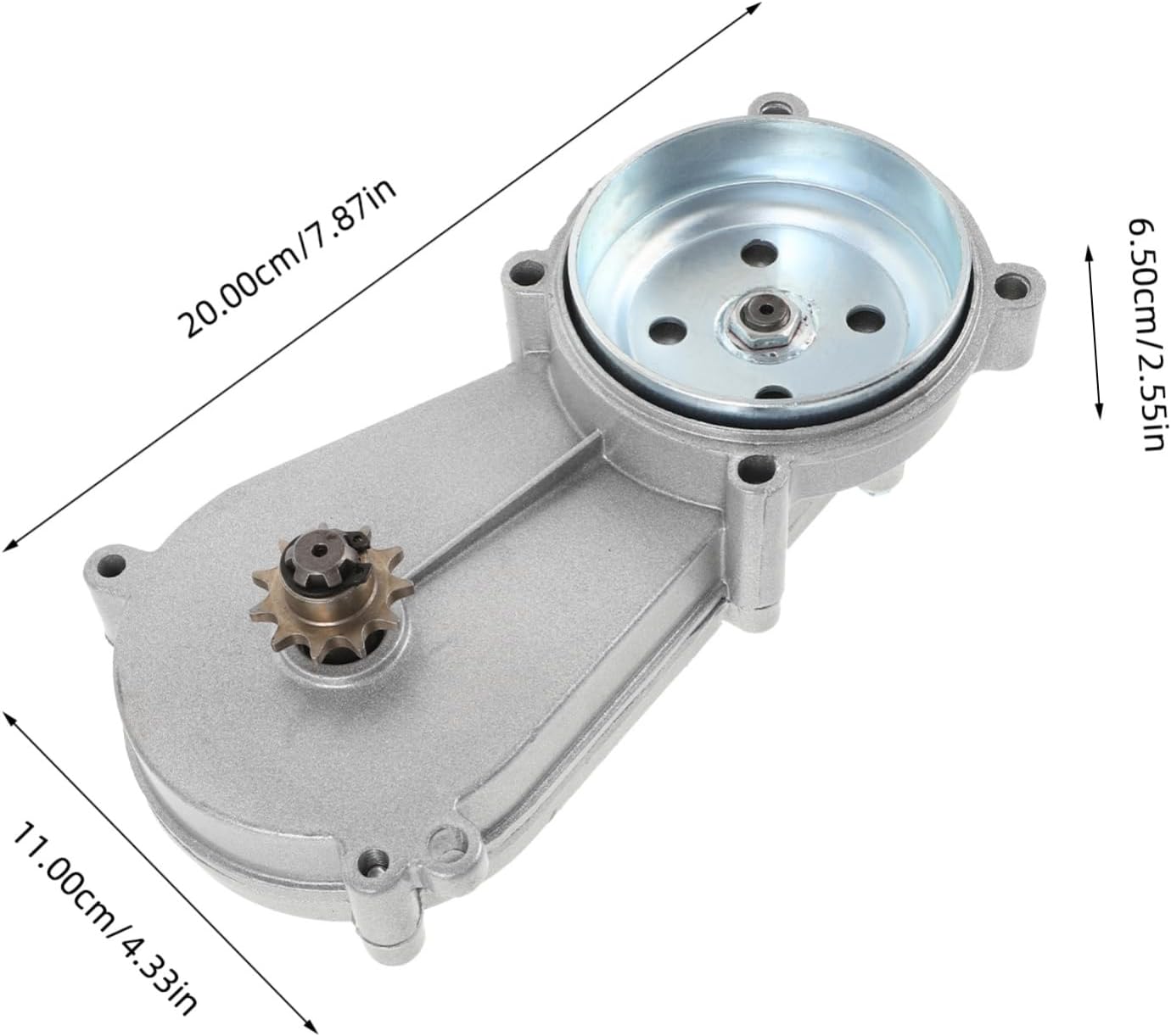 Aluminum Transmission Gear Reduction Box Mini Bike Motorcycle