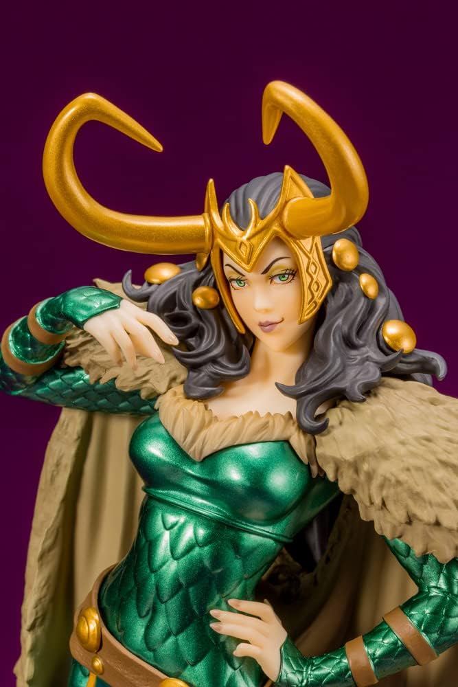 壽屋(KOTOBUKIYA) Marvel Bishoujo Marvel Universe Lady Loki (Loki Lafeison), 1/7 Scale, PVC Pre-Painted Complete Figure