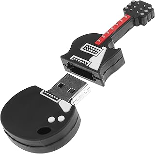 Uonlytech Guitarra U Disk 32 Gb Pen Drive Engraçado U Disk Jump Drive Para Armazenamento Pen Drive USB 20 Flash Drive 32 Gb Memória Flash Drive 32 Gb USB Flash Drives Caneta Estilo Sílica