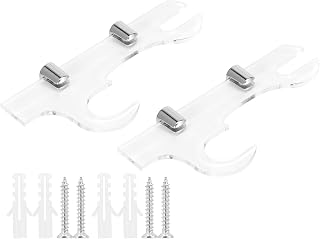 Fdit Suportes de bainha para espadas com bainha transparente e avançada Samurai Katana para decoração e suporte facões