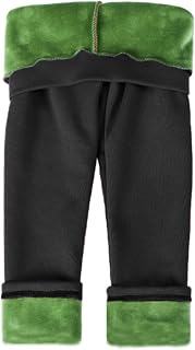 Girl Winter Legging Stretch Pant Fleece Lined Leggings Thick Trousers