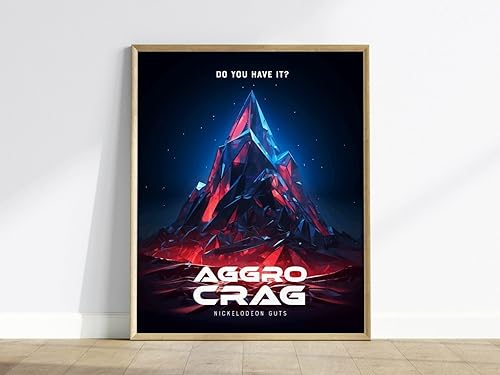 Miniatura 8 de Nickelodeon Guts Aggro Crag Framed Wall Art 8x10 inWalnut Floating Frame Canvas