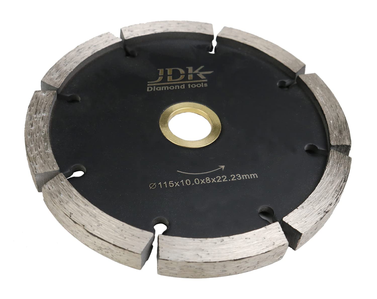 JDK 4-1/2 Inch Diamond Crack Chaser Blade Tuck Point Blades for Mortar Joint Removal, Grout Repair and Masonry Surface Prep (4-1/2 Inch*0.390'')