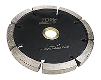 Vista 2 de JDK - Cuchillas de punta de diamante de 4-1/2 pulgadas para extracción de juntas de mortero, reparación de lechada y preparación de superficies