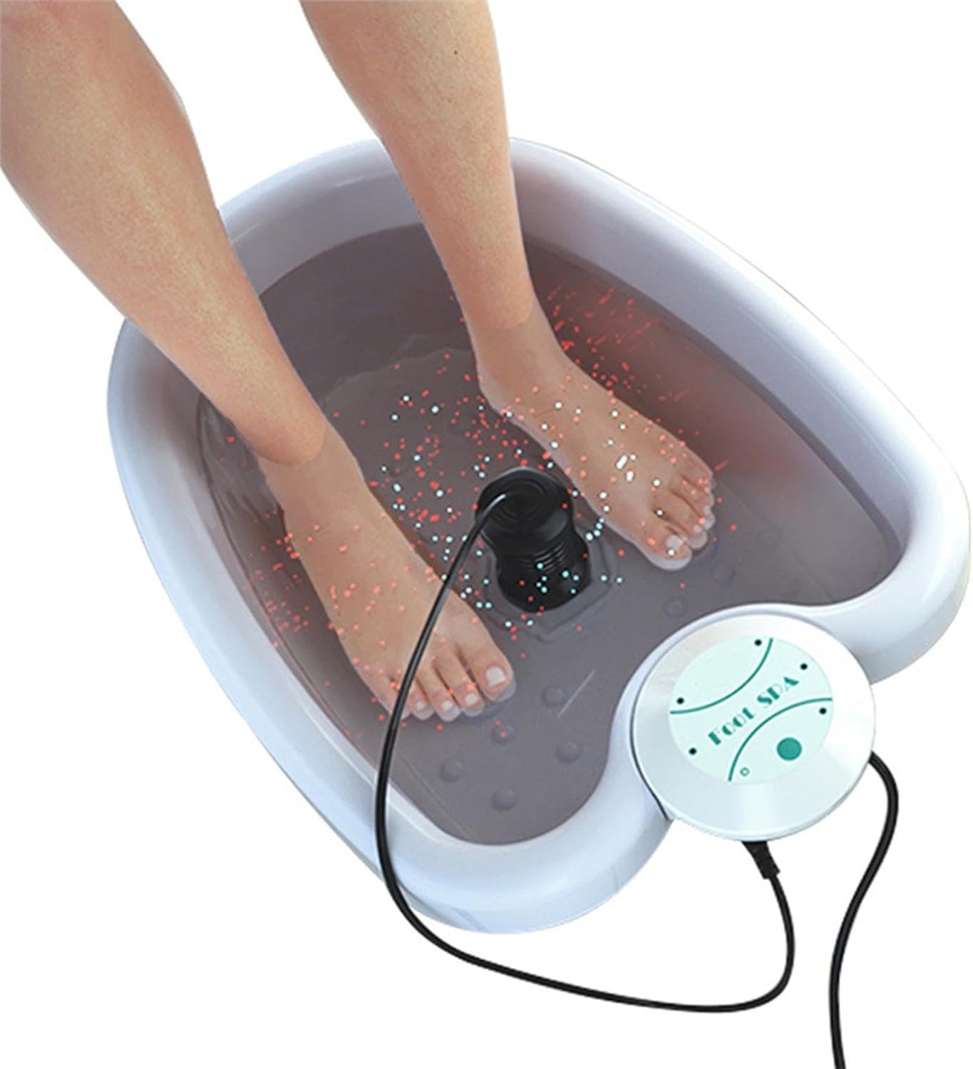 Ionic Foot Bath Detox Machine - 2025 Portable Ionic Feet Spa, Household Negative Hydrogen Foot-Bath Detox Machine for Home Salon Spa(No Tub Included)