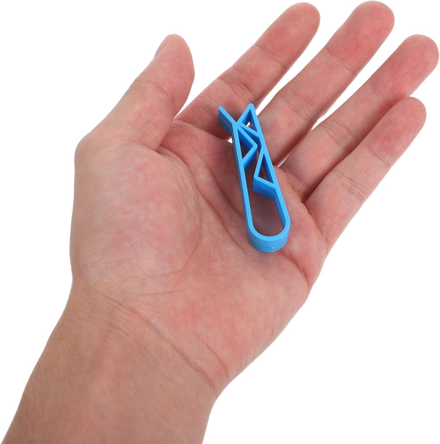 300pcs Plastic Kitchen Garbage Bin Edge Clip for Trash Bag Stability