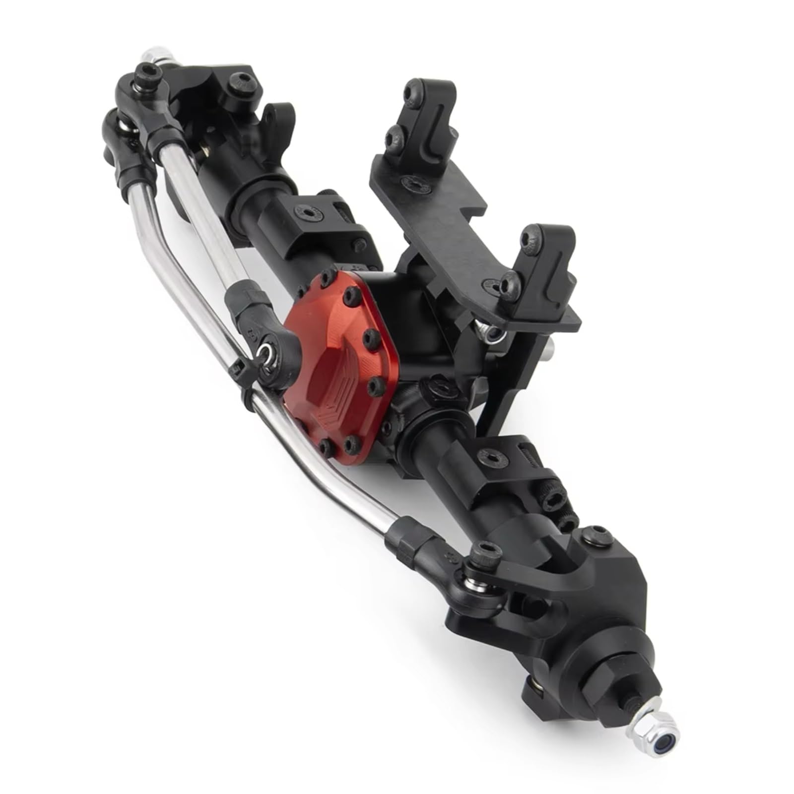 Kompatibel Mit Axial Für SCX10 II 90046 1/10 RC Crawler Auto Upgrade Teile Zubehör CNC Metall Vorne Hinten Gerade Komplette Achse Teile