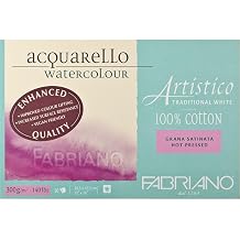 Fabriano Artistico Watercolor Block 12" x 16", Traditional White