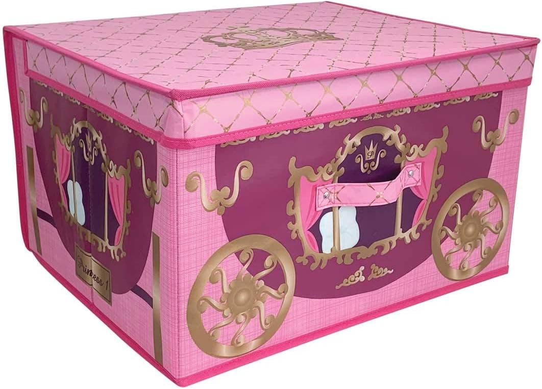 COUNTRY CLUB Home Foldable Jumbo Linen Look Large Storage Chest Box