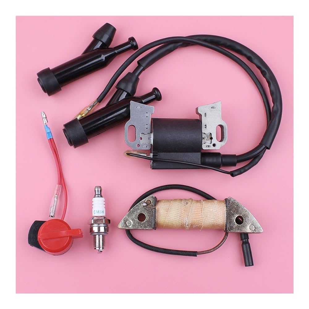 Bobina de encendido GX160 de alta conductividad con interruptor parada y bujía para GX200
