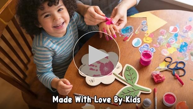 Amazon.com: HYPERI DIY Mothers Day Crafts for Kids Handprint Art