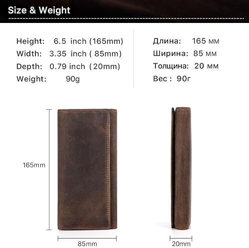 Miniatura 7 de UCCKEYI Cuero genuino 2 ranuras pluma estilográfica caja de almacenamiento bolsa botón cierre regalo