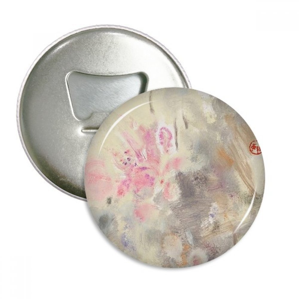 Ouvre-bouteille aimant Lotus XJJ DIYthinker, lot de 3 badges argentés