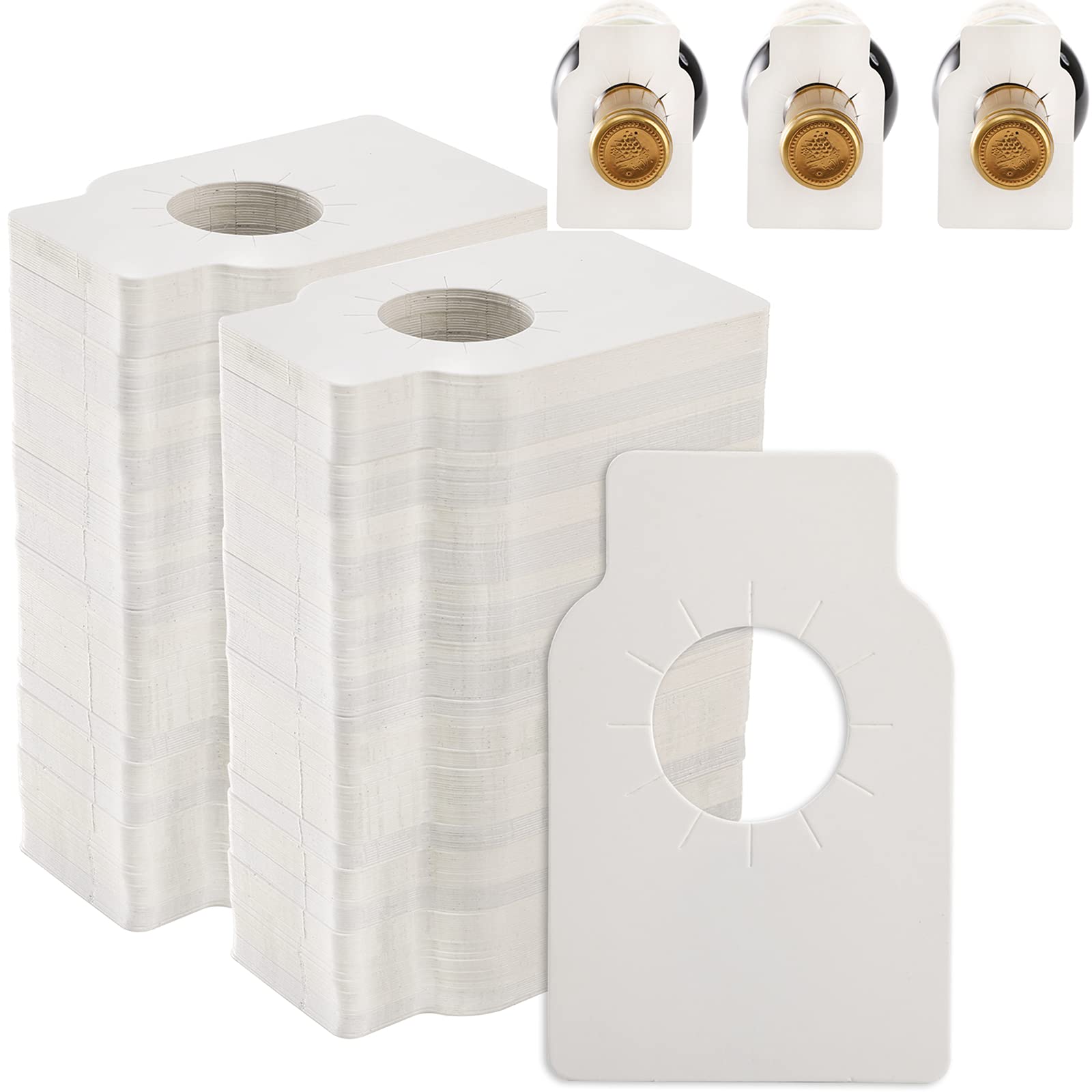 Buy DEAYOU 500 PCS Wine Bottle Tags, Blank White Paper Wine Tags