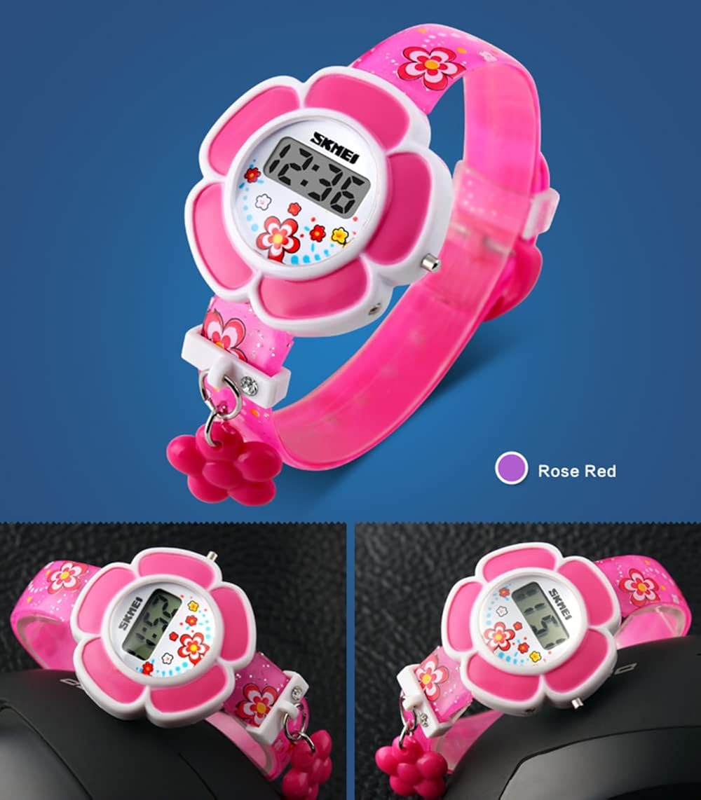 Buy Tonnier Kids Digital Watches Girls Sports Watches Creative Flower