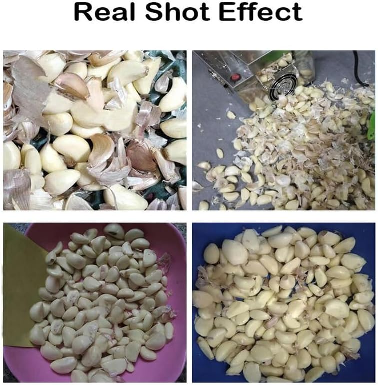 Commercial Home Restaurant Barbecue Garlic Skinning Separator Maker Garlic Skin Remove Machine