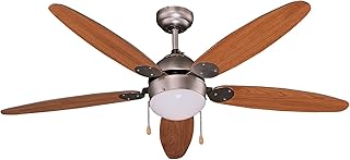 Ventilatore Da Soffitto 65w Cod. 70922 Vinco 5 Pale