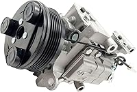 Vista 63 de Compresor de aire acondicionado AC para Ford Police Interceptor Utility 2013-2015, Ford Explorer 2011-2015, con embrague de A/C, compresor de CA