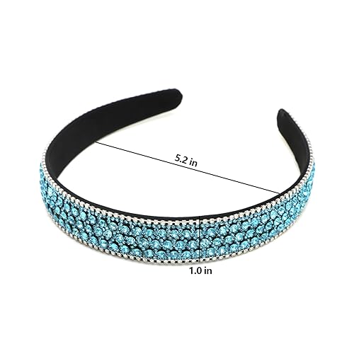 Vista 80 de YISSION 2 diademas para mujer, diadema de diamantes de imitación, diadema de perlas de cristal con brillantina, diademas de moda para niñas, Plateado
