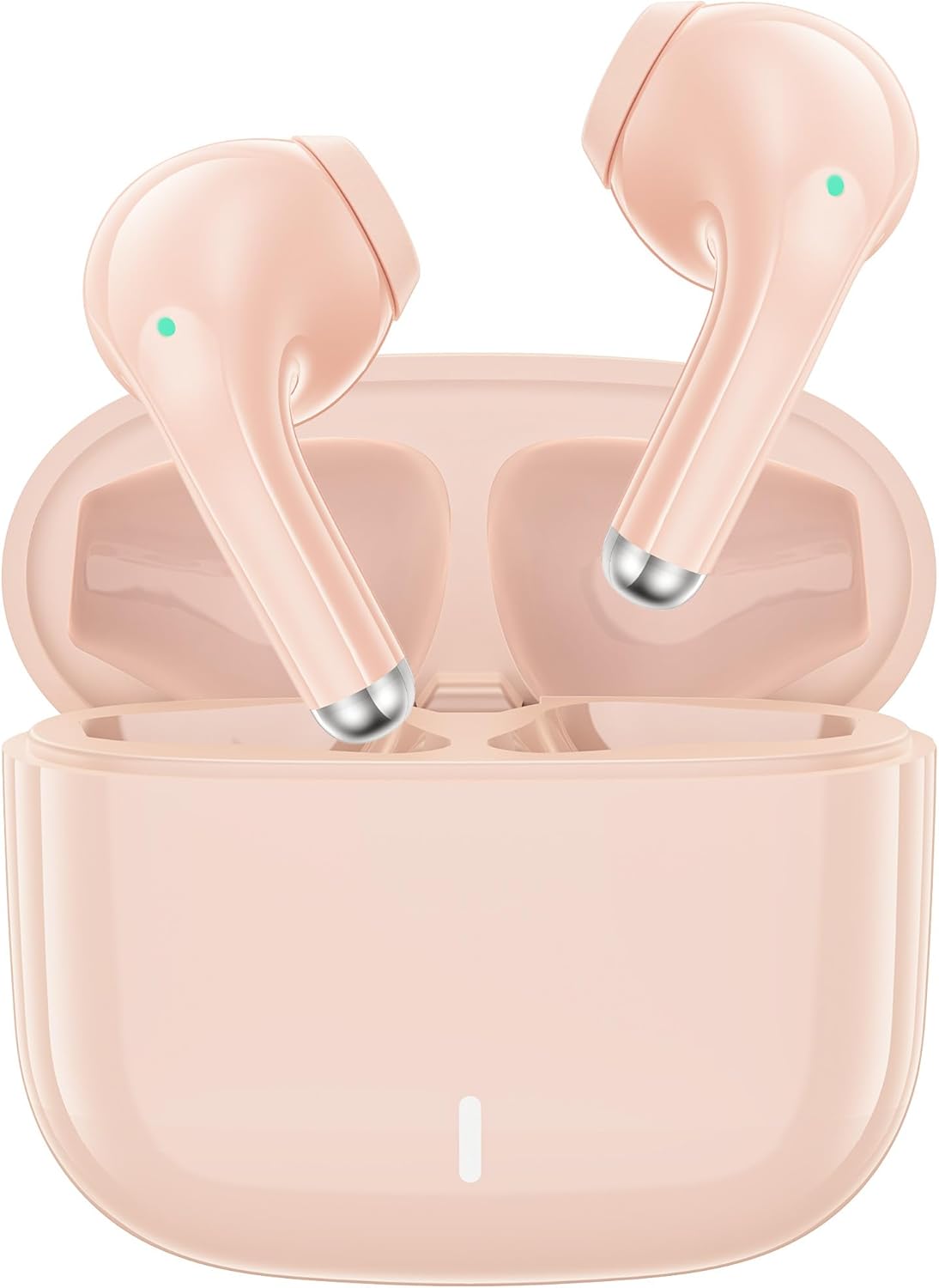 5.3 Bluetooth Headphone Wireless Earbuds Small Ear Bud for Samsung/Galaxy S26 Ultra S25 S24 S23 S22, Workout Sports Gym Earphones for Apple/Android for iPhone 17 17e Air 16 16e 15 Pro Max 14 13 Black