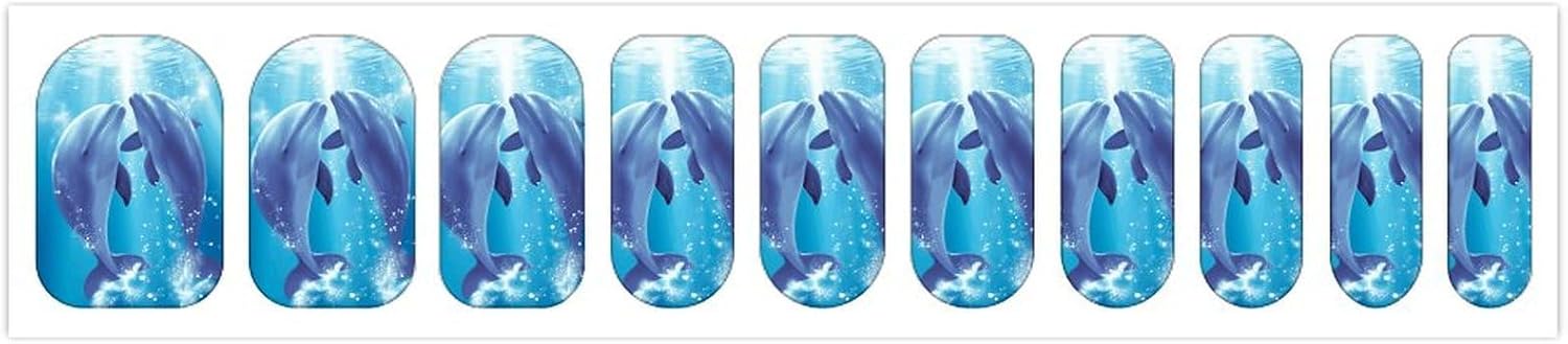 Nail Strips Bundle Full Wrap Long Lasting Nail Polish Strips Easy Application and Removal Salon Quality Self Adhesive Art Stickers for Women Gifts