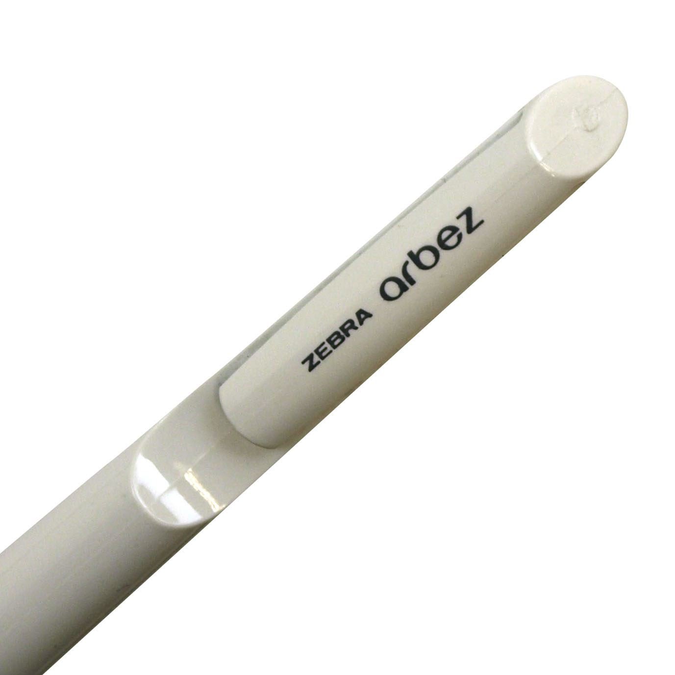 Zebra Arbez Piirto 0.7mm Ball Pen, White (Blue Ink) : Amazon