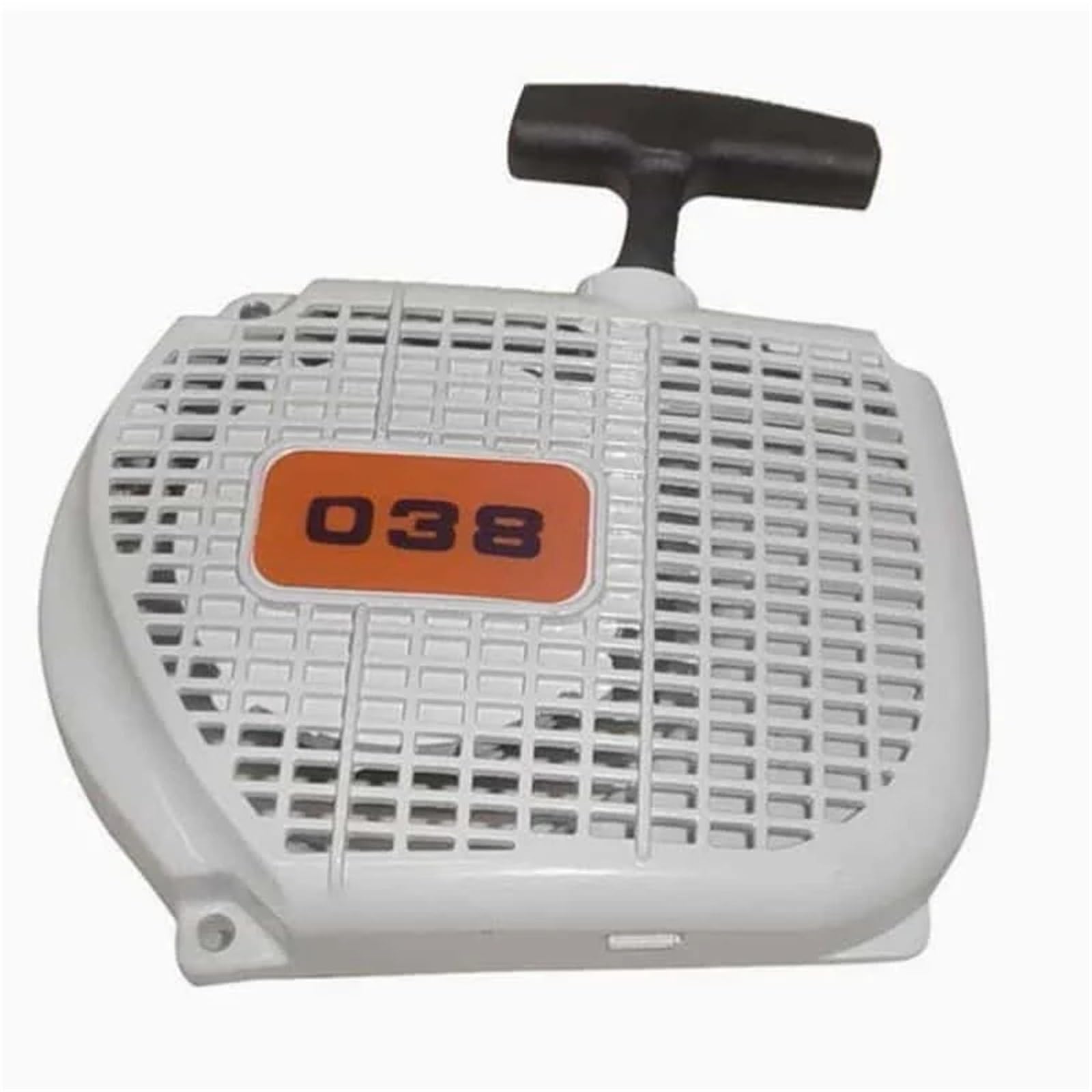 Arrancador de Retroceso 038S for motosierras 038W MS380 MS381 MS382, Mango de Agarre, Cubierta de Cuerda, Conjunto de trinquete de Arranque por Cuerda(038 Style)