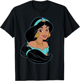 Disney Aladdin Princess Jasmine Big Face Costume T-Shirt