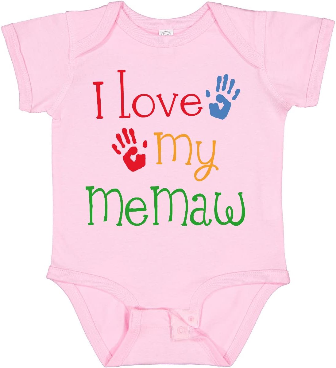 inktastic I Love My MeMaw Baby Bodysuit