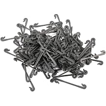 100Pcs Grape Grafting Clips Garden Plant Vegetable Vine Flower Clips Fixing Clamp Black
