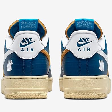 Nike DM8462-400 Air Force 1 Low SP Coat Blue / Gold Tone / Lemon Drop / White