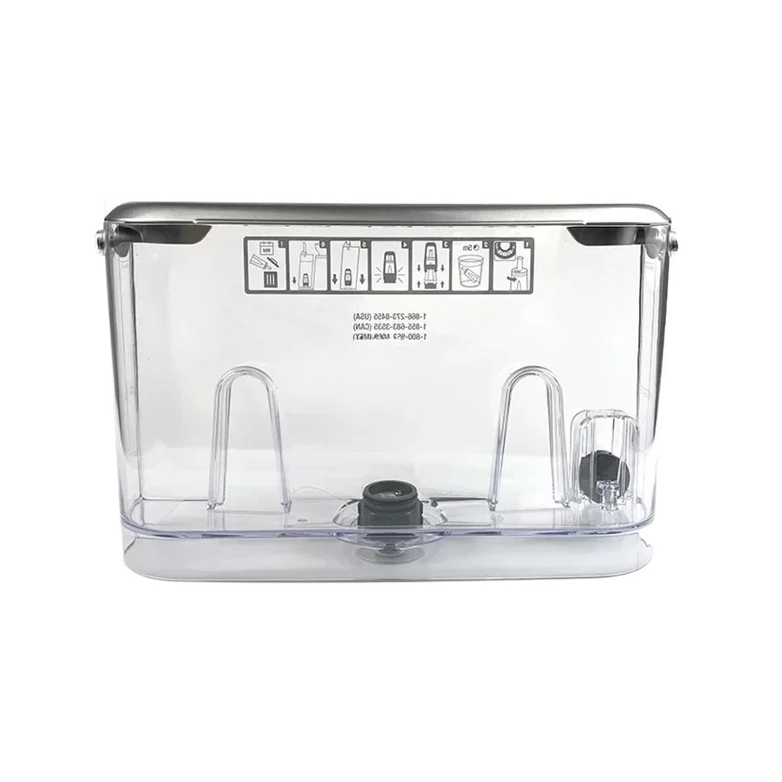 Serbatoio Dell'acqua For Macchina Da Caffè, Compatibile Con Breville, Serbatoio Dell'acqua For Macchina Da Caffè Semiautomatica 870/878/SAGE, Ecc.(878)