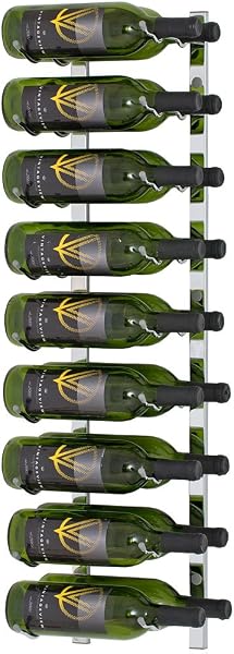 VintageView Wall Series 3 Wall Mounted Metal Wine Rack
