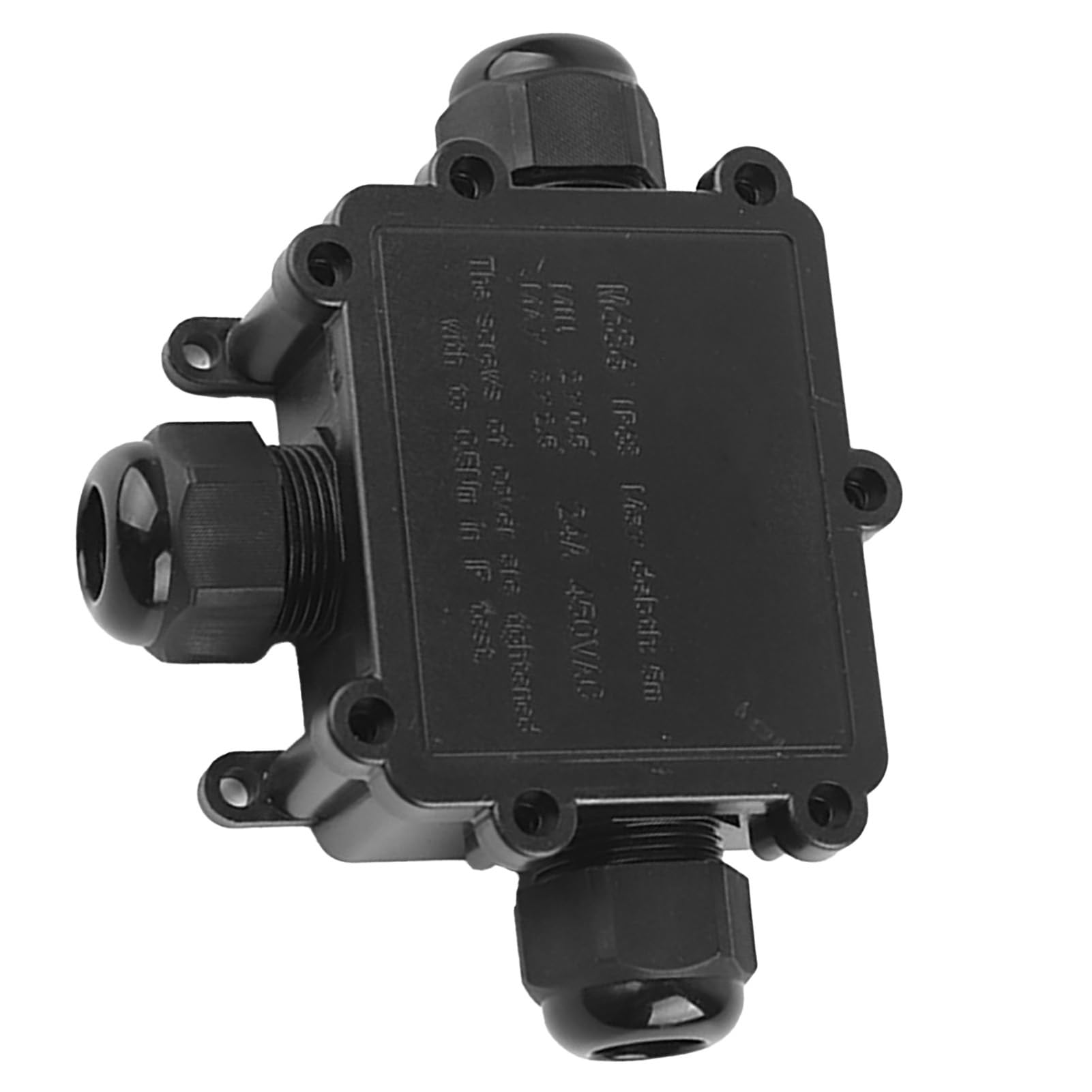Boîte de Jonction IP68 M686 pour une Utilisation Extérieure - Boîte à Bornes électriques à 3 Voies et Connecteur de Câble d'atterrissage pour les Applications d'éclairage Extérieur, (T)