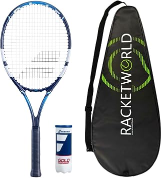 Babolat Eagle Tennis Racket, Racketworld Premium Carry Case & 3 Tennis Balls