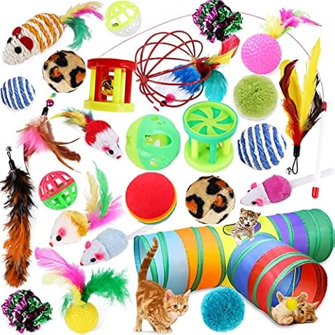 Juguetes para Gatos SaiXuan 27PCS Cover