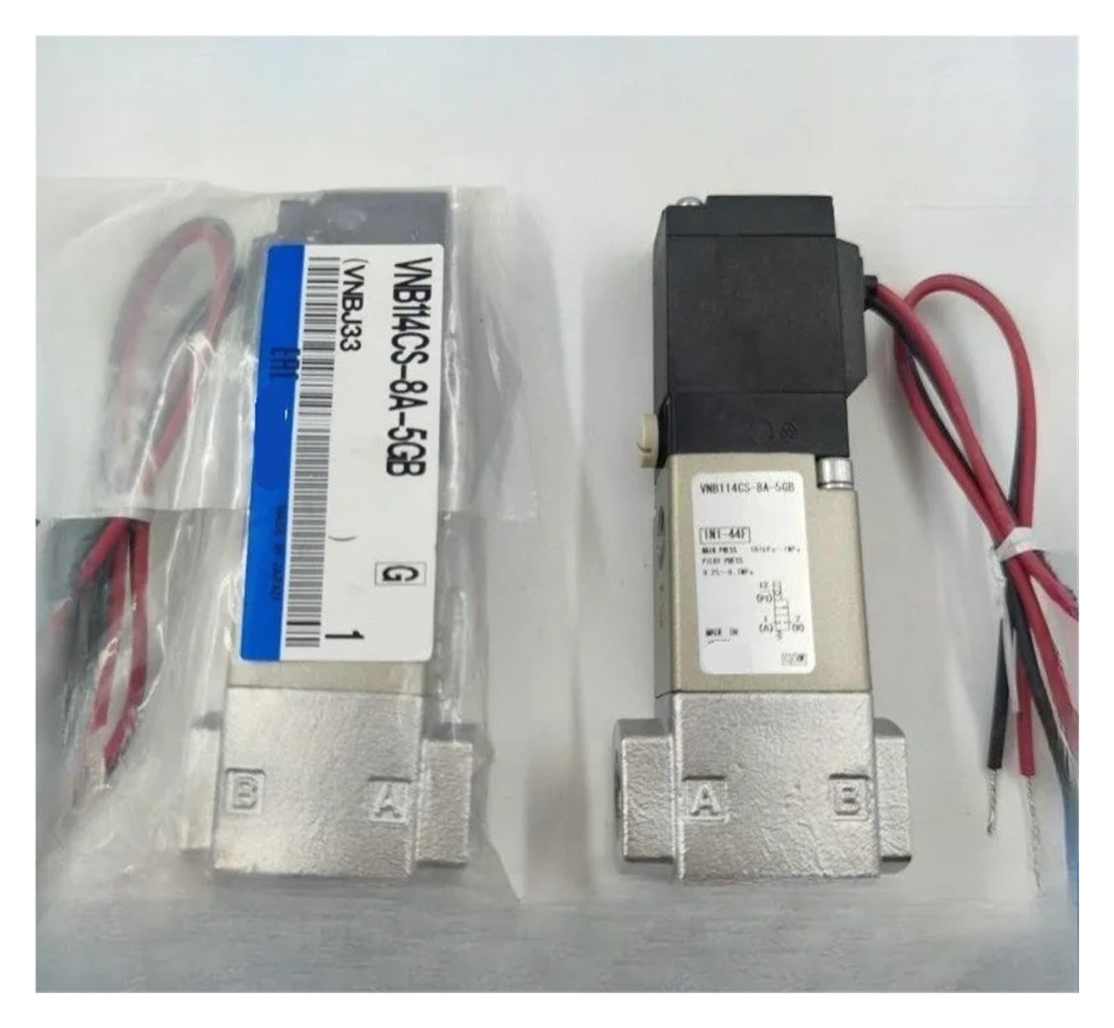 Électrovanne VNB114CS-6A-8A-5GB vanne pneumatique process